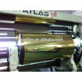 Silber und Golden Metallic Garn PET Film